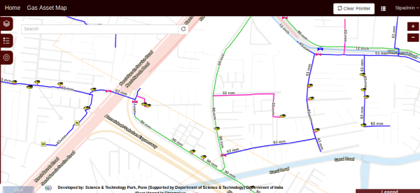 Gas Utility :: Web GIS 