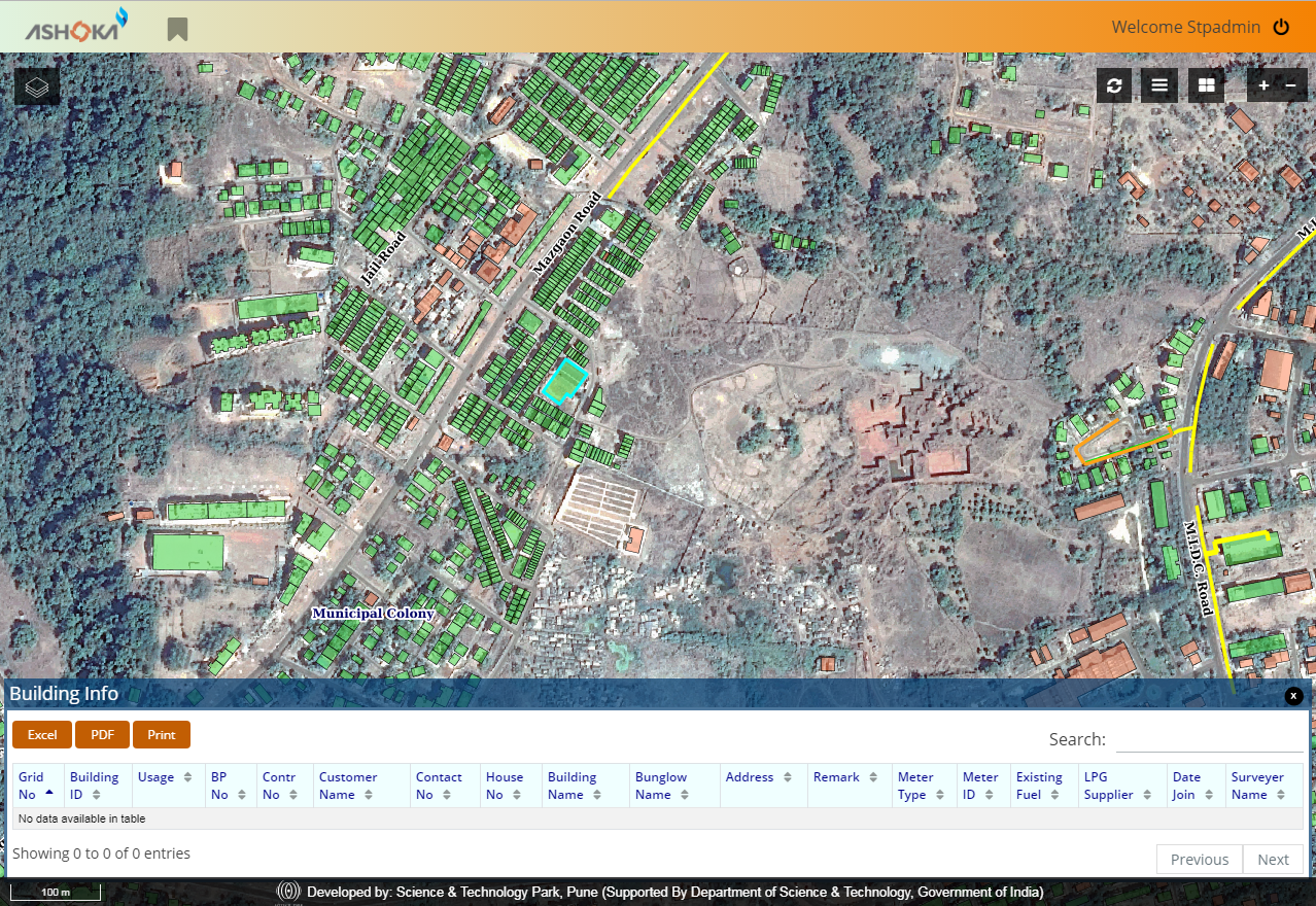 Gas Utility :: Landbase Module